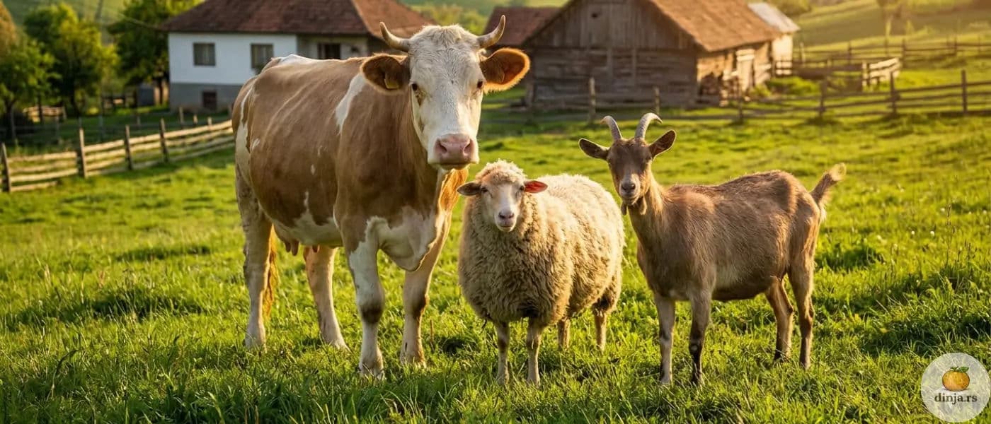 Uzgajivači stoke i živine — gazdinstva i farme